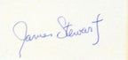 James Stewart autograph