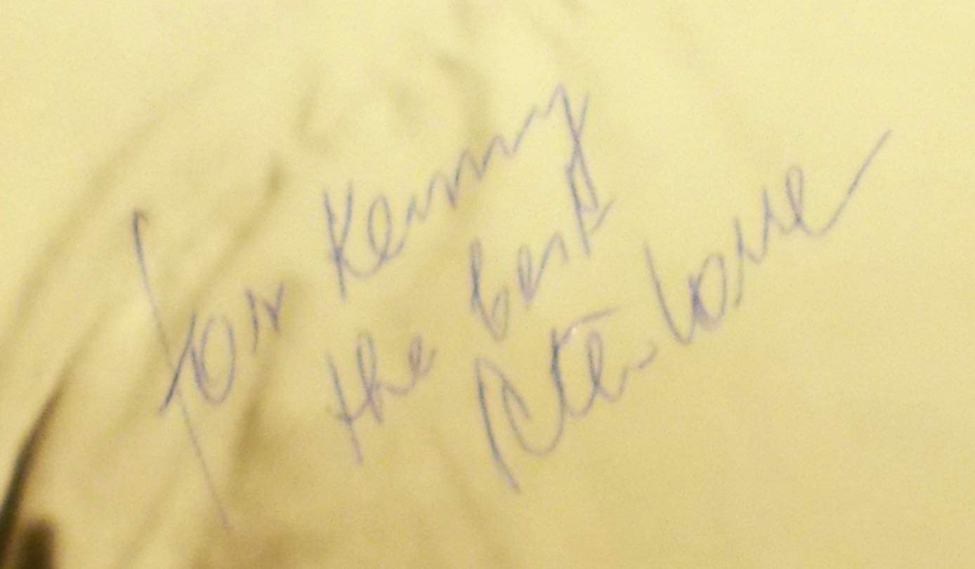 Peter Lorre autograph