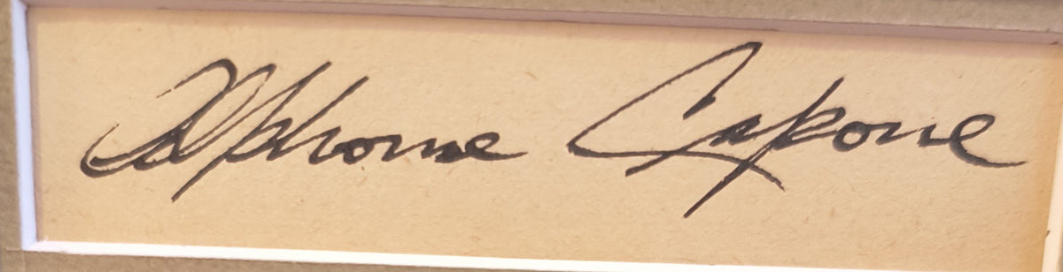 Al Capone memorabilia