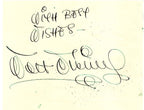Walt Disney autograph