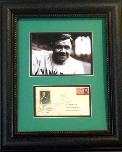 Babe Ruth autographed envelope