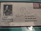 Babe Ruth autographed envelope