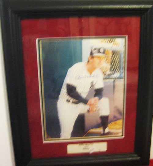 Billy Marin autographed photo 