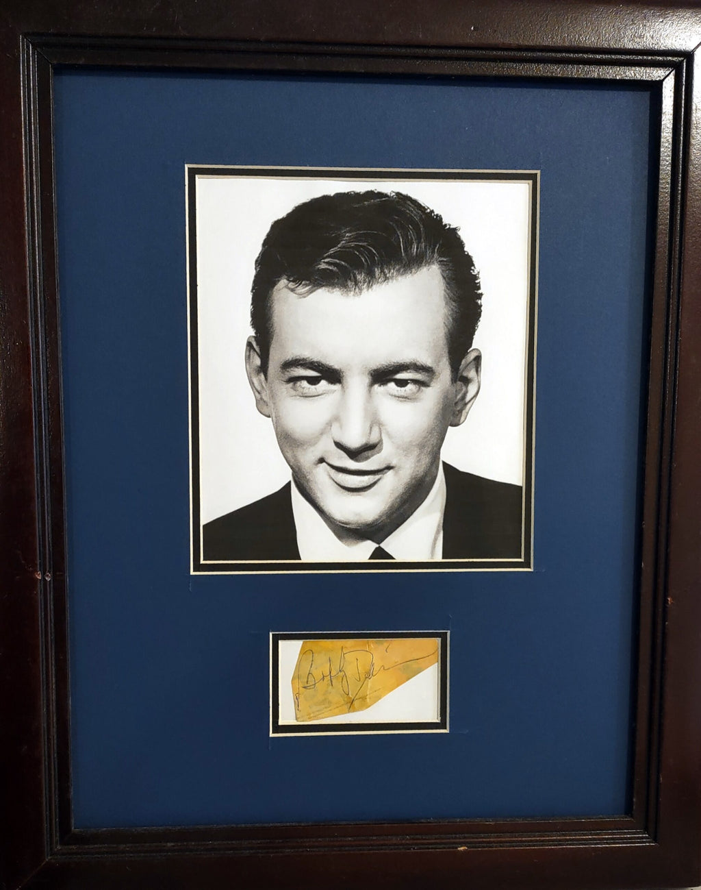 Bobby Darin autograph