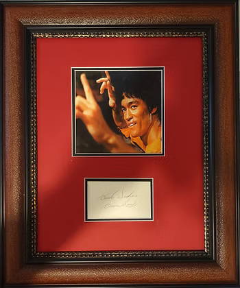 Bruce Lee autograph