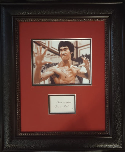 Bruce Lee autograph