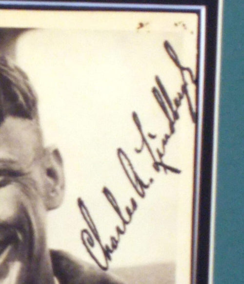 Charles Lindbergh signed memorabilia