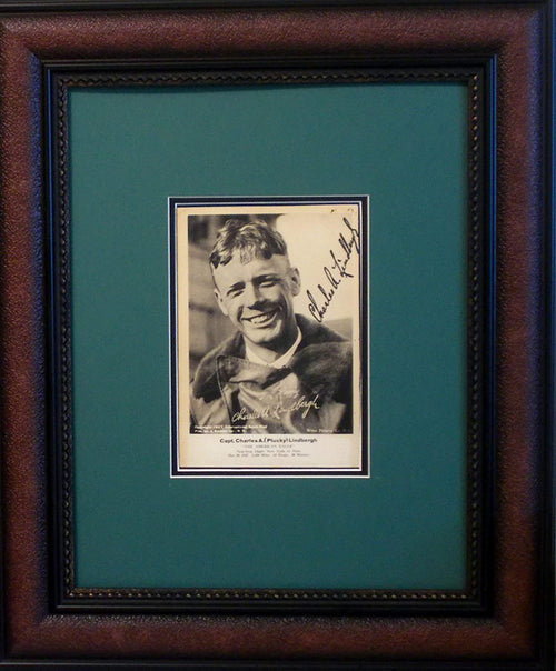 Charles Lindbergh autograph