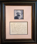 Claude Monet autograph