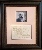 Claude Monet autograph