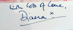 Diana autograph