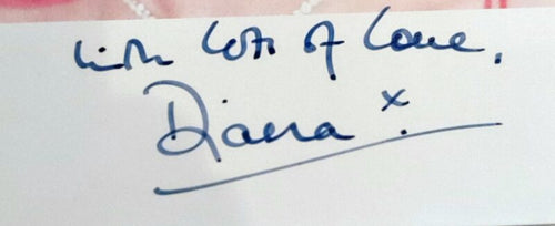 Diana autograph