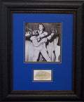 Elvis Presley autograph
