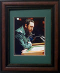 Fidel Castro autographed photo