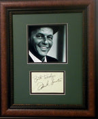 Frank Sinatra autograph