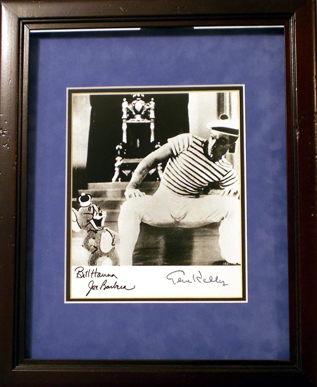 Signed movie photo