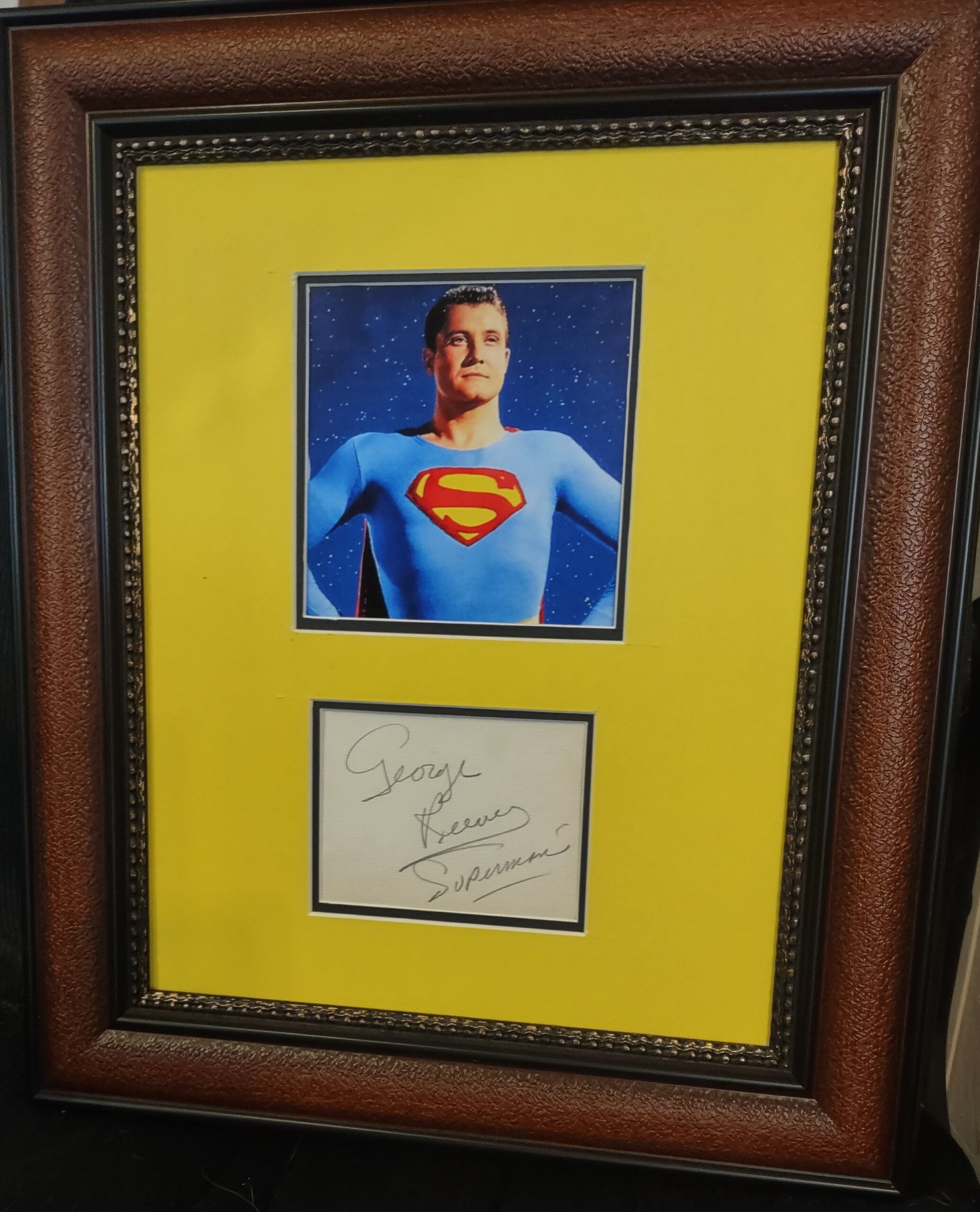 George Reeves autograph