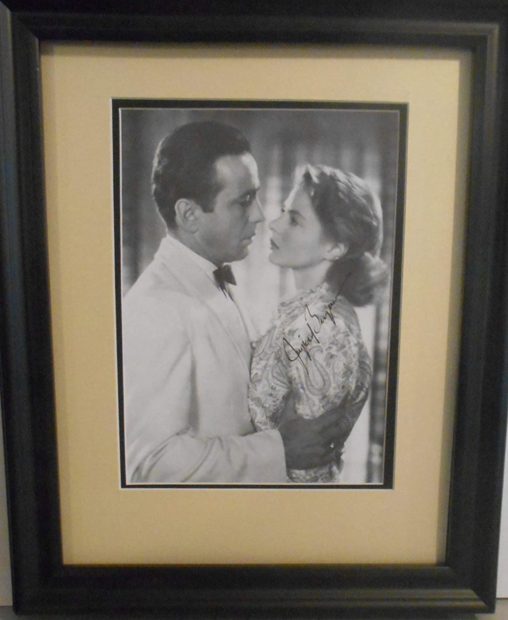Ingrid Bergman autographed photo