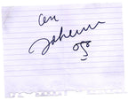John Lennon signed photo