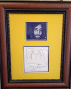 John Lennon autograph