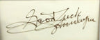 Authentic John Wayne signature