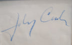 Johnny and June Carter Cash autographs