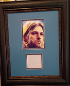 Kurt Cobain autograph