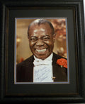 Louis ‘Satchmo” Armstrong autographed photo