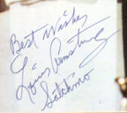 Louis ‘Satchmo” Armstrong autographed photo