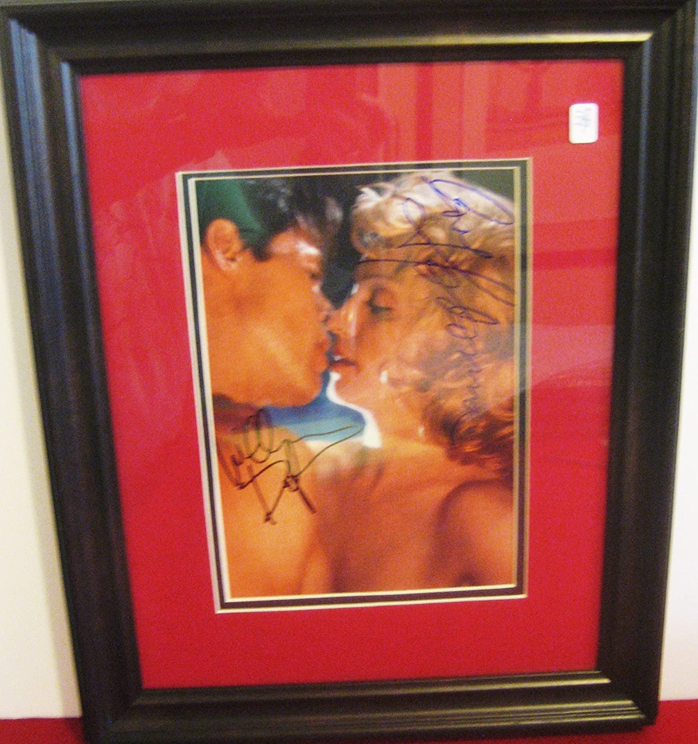 Madonna and Willaim DeFoe autographed photo