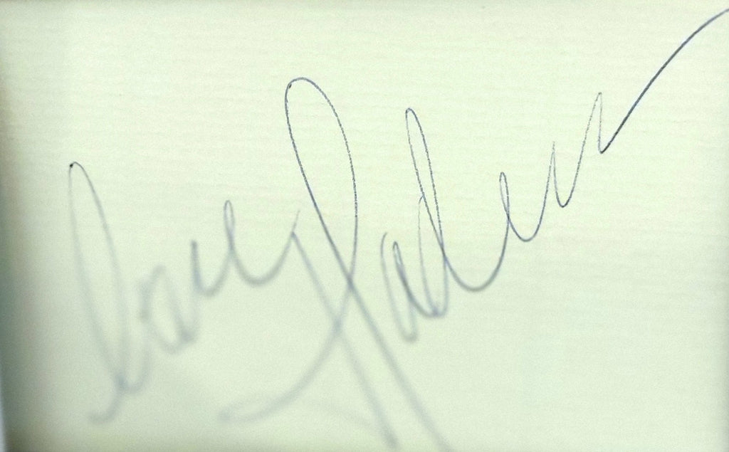 Madonna autograph