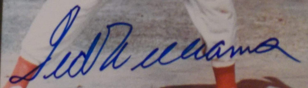 Ted Williams autograph