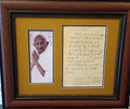 Mahatma Gandhi handwritten letter