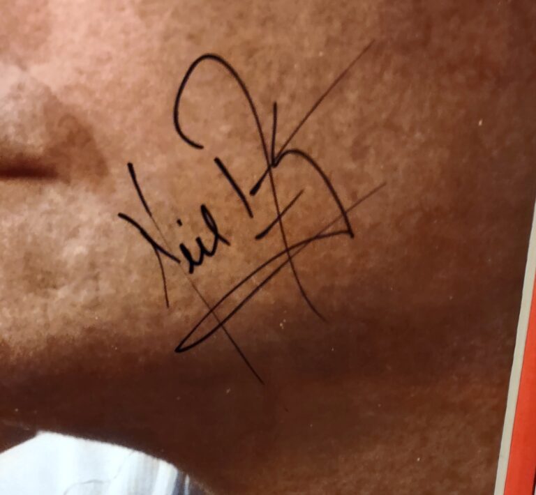 Neil Armstrong signed photo