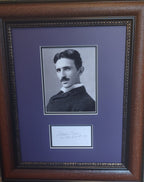 Nikola Tesla autograph