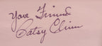 Patsy Cline autograph
