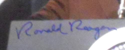 Ronald Reagan signed photo