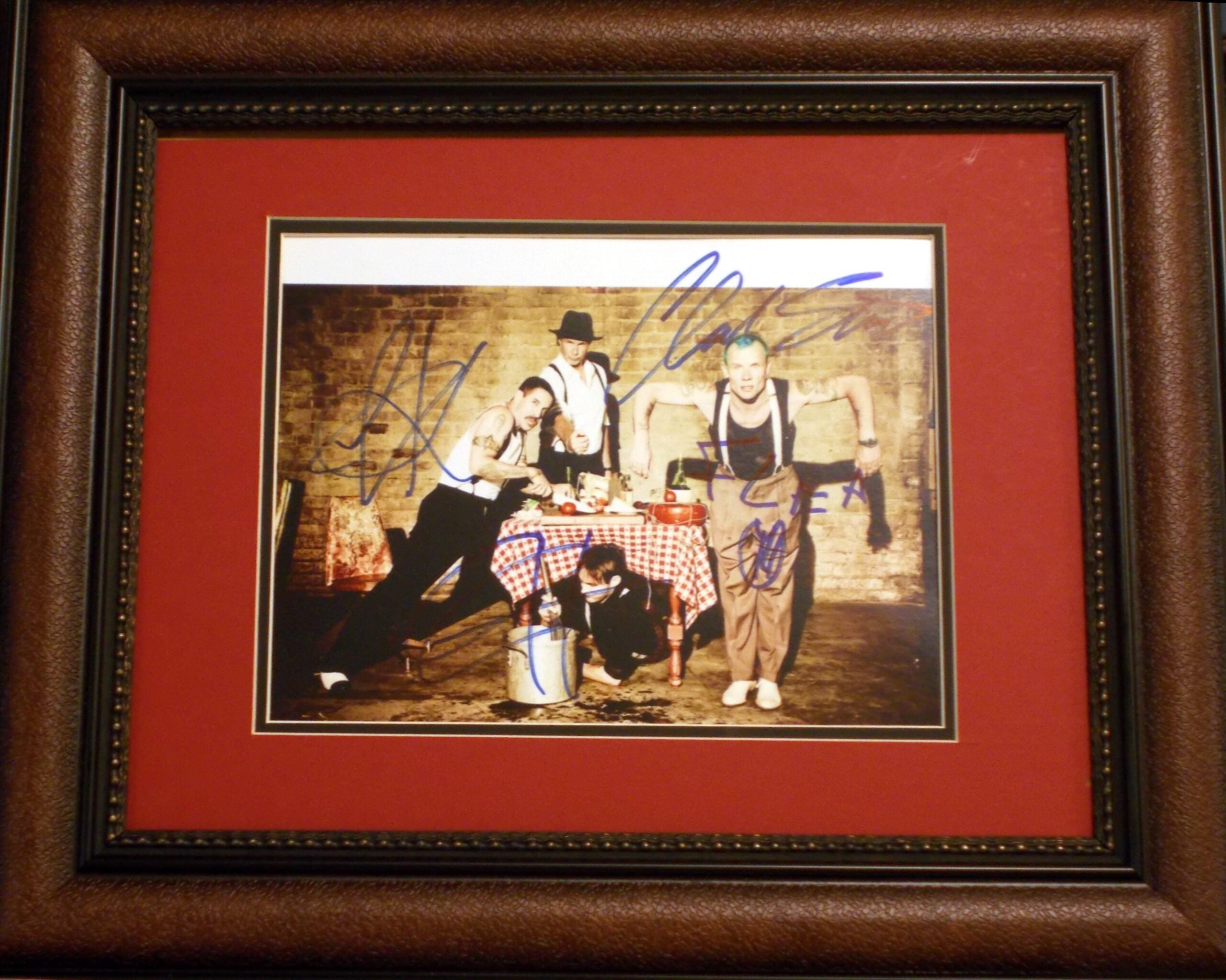 Red Hot Chili Peppers autograph
