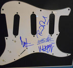 Rolling Stones signed pickguard