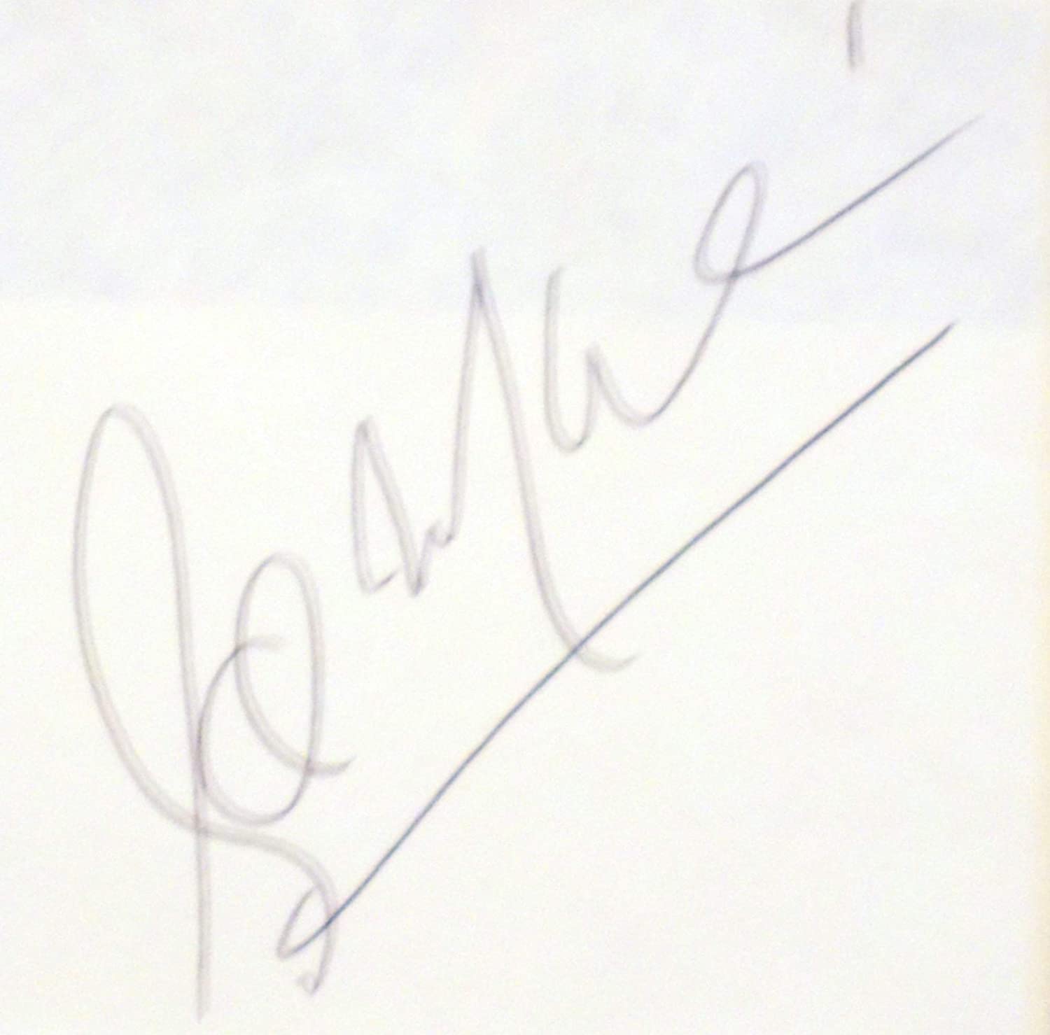 Sal Mineo autograph