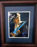 Stevie Ray Vaughan autographed photo