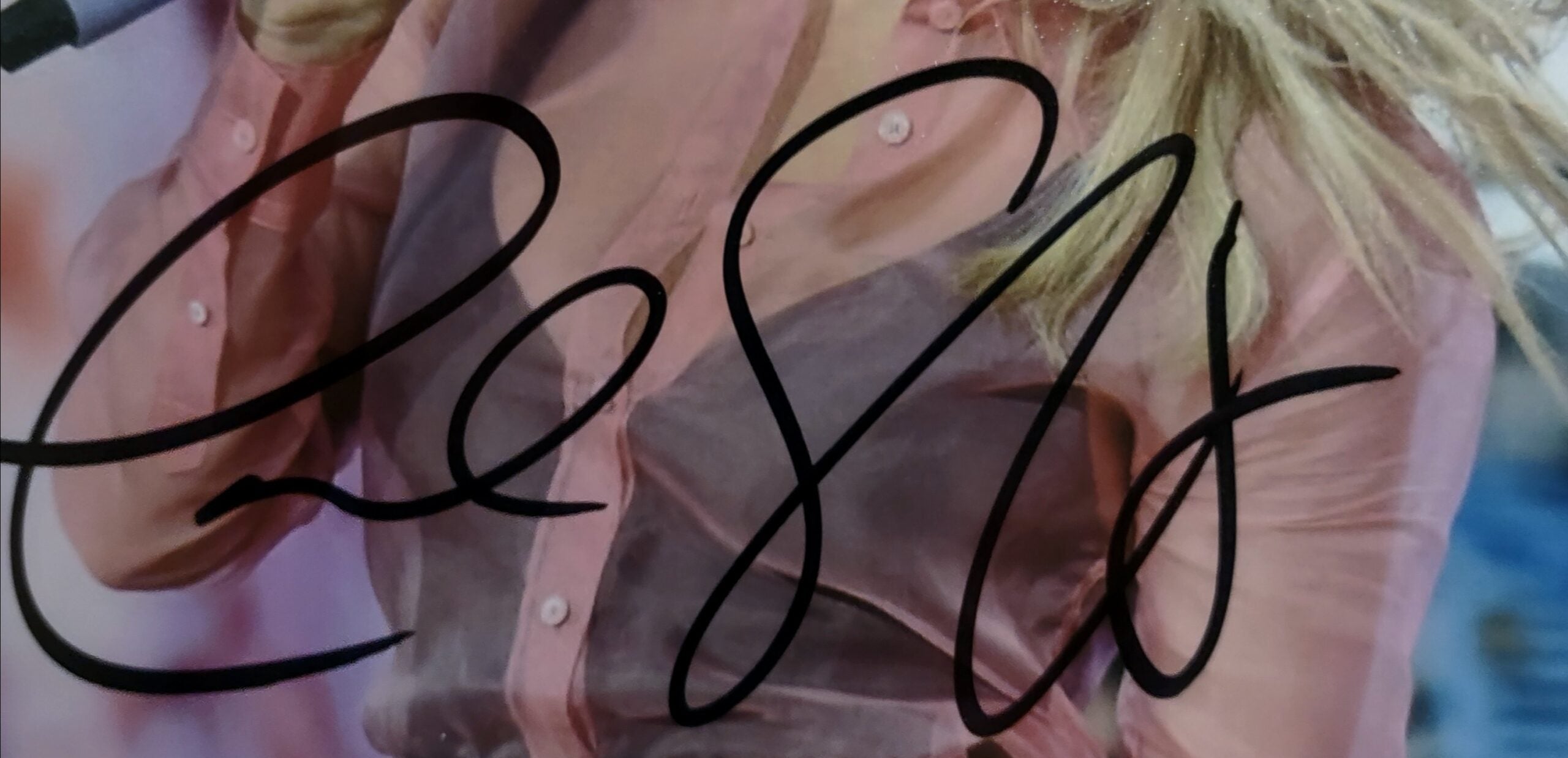Taylor Swift autographed photo