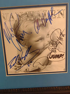 Van Halen signed record sleeve