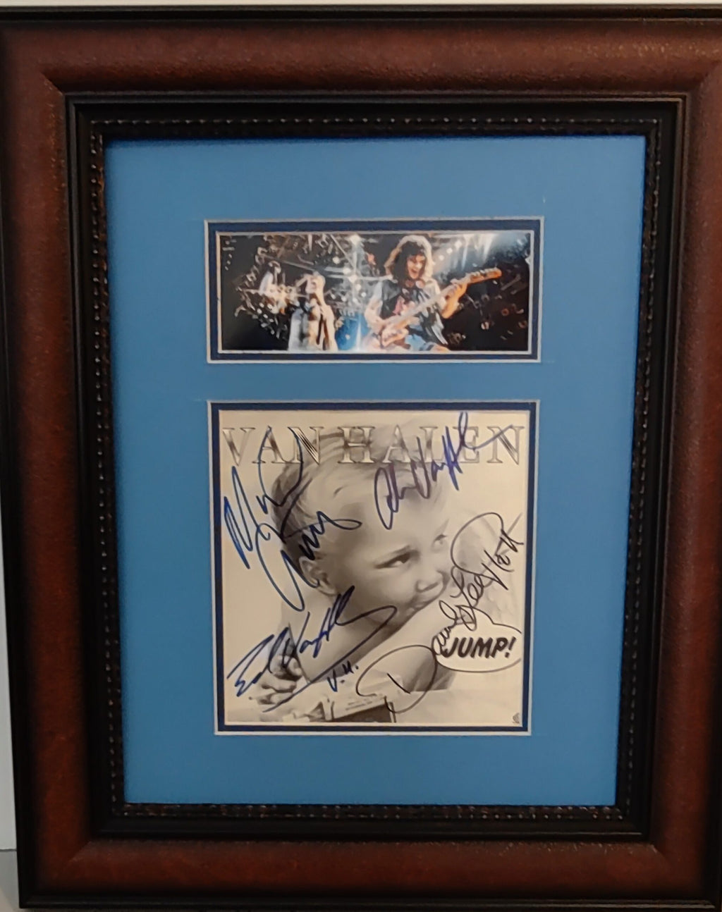 Van Halen autograph