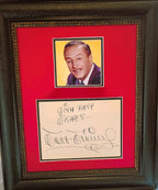 Walt Disney autograph