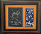Walt Disney autograph and Mickey Sketch