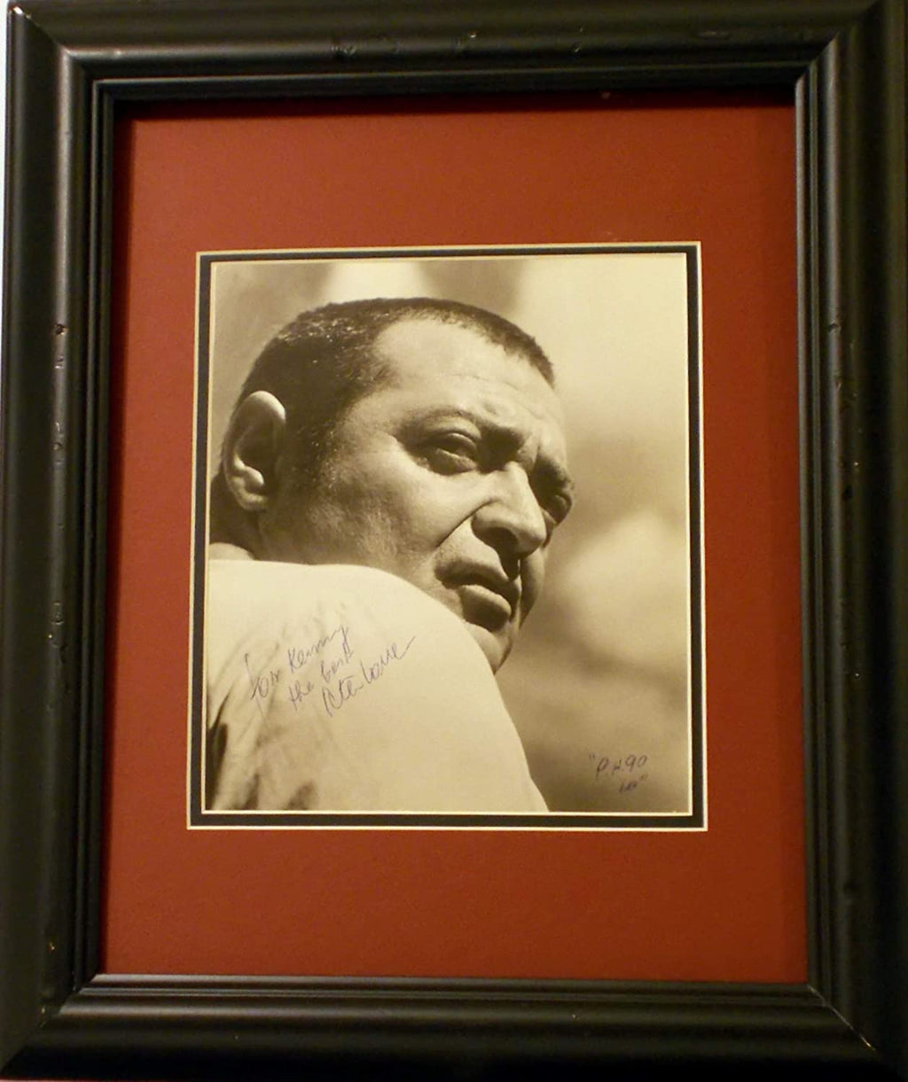 Peter Lorre autograph