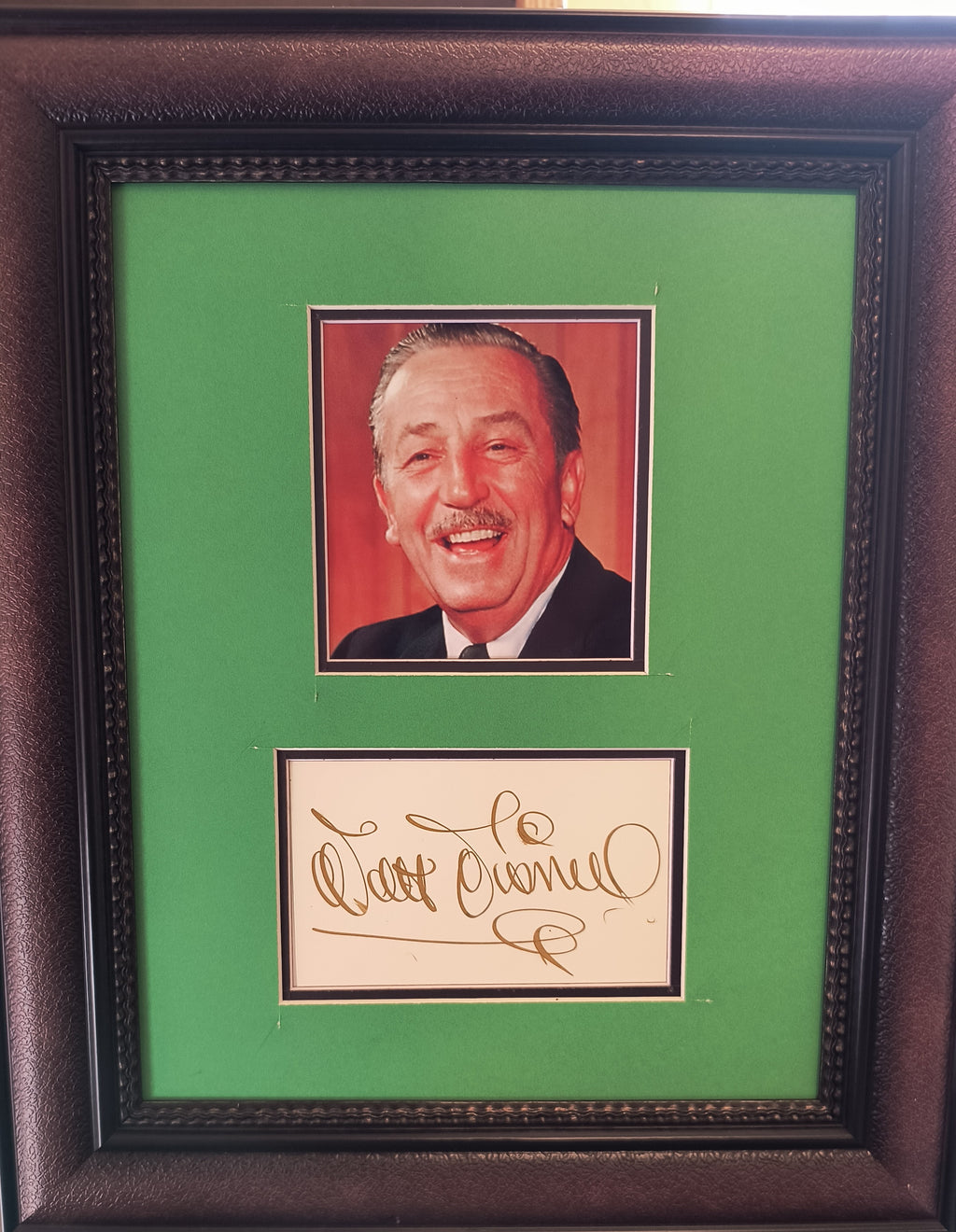 Walt Disney autograph