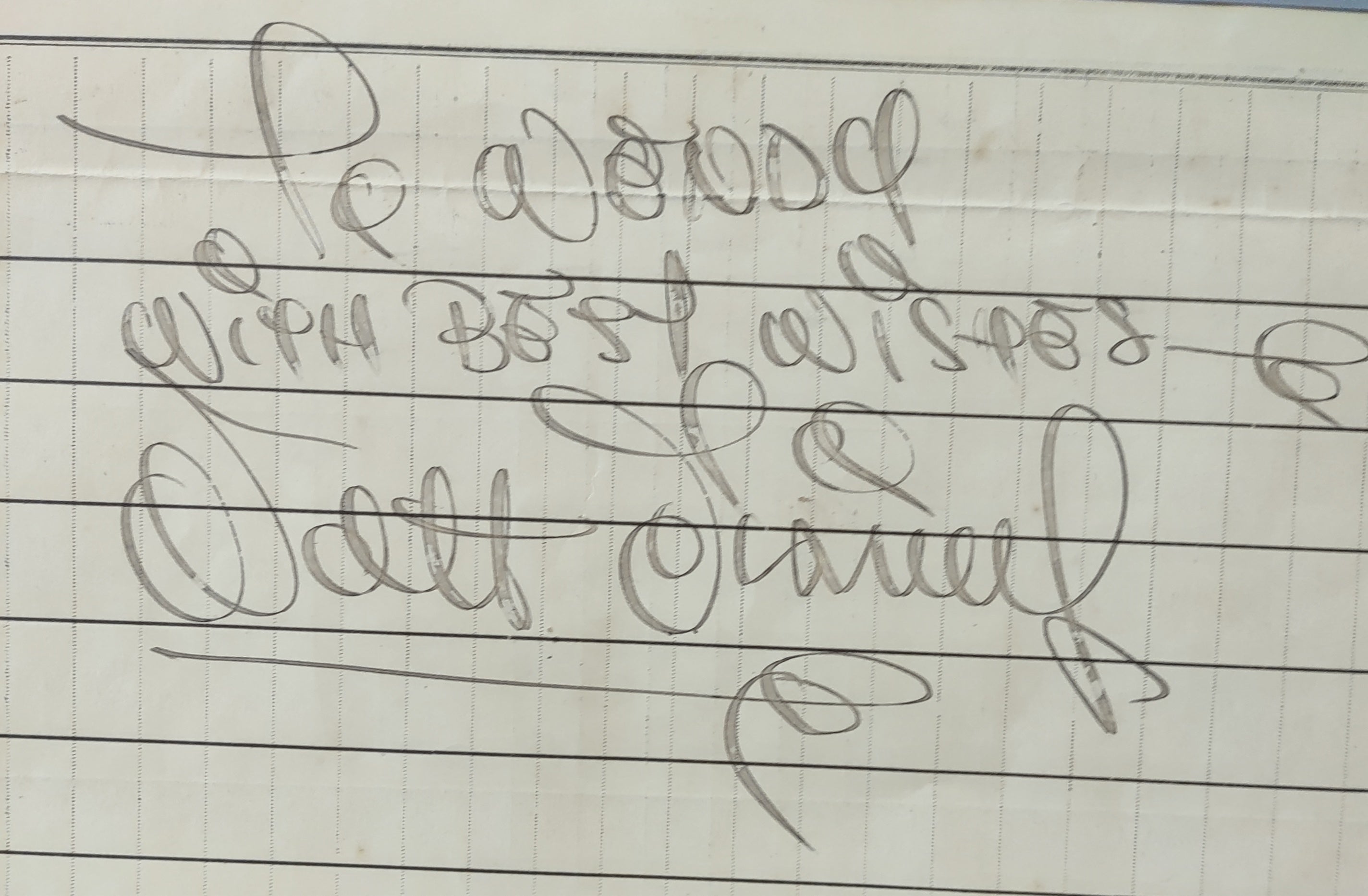 Walt Disney autograph to Woody